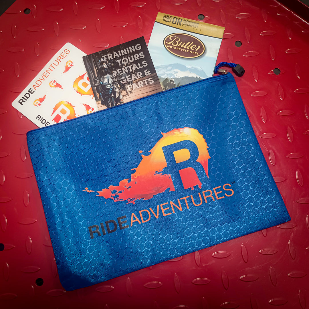 RIDE Adventures Water And Dust Proof Zipper Pouch