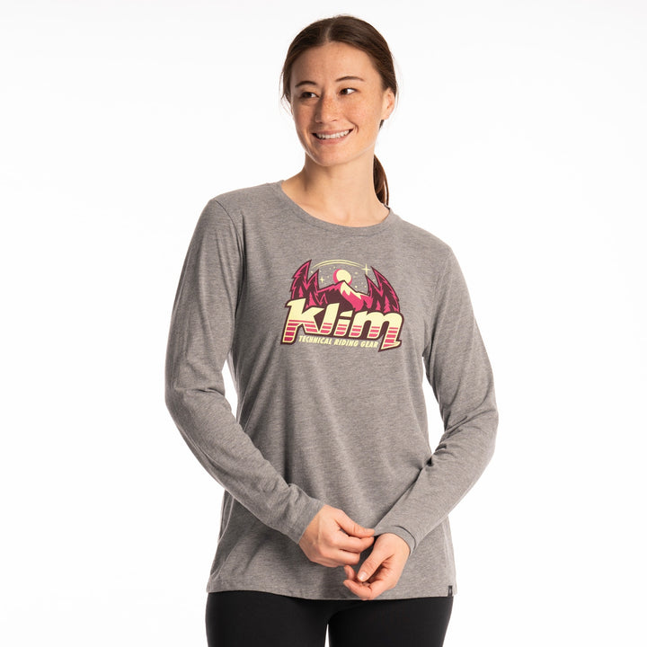 KLIM Estelle Tri-blend Tee LS