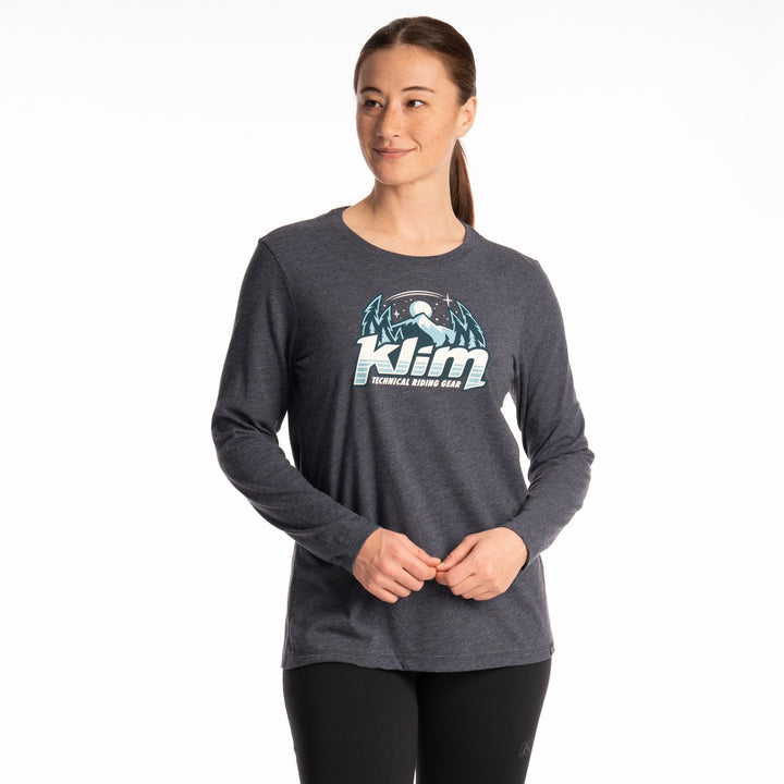 KLIM Estelle Tri-blend Tee LS