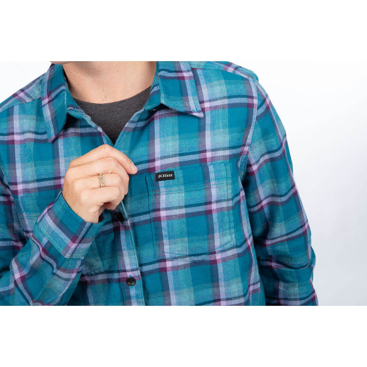 KLIM Sunlight-Trail-Midweight-Flannel-Shirt - Position 8