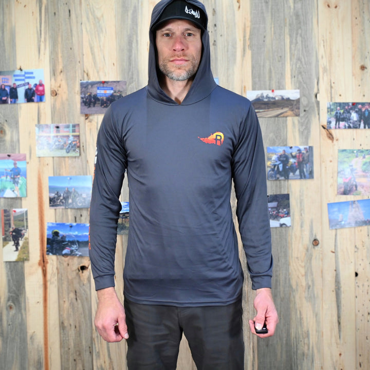 RIDE Adventures UPF 50+ Sun Shirt in Graphite