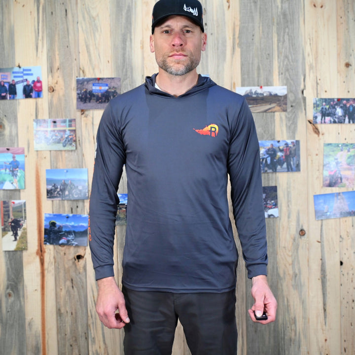 RIDE Adventures UPF 50+ Sun Shirt in Graphite