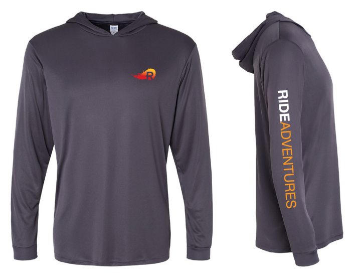 RIDE Adventures UPF 50+ Sun Shirt in Graphite