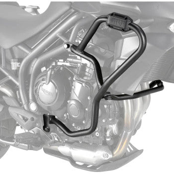 Image of Givi Engine Guards - Triumph Fitment 2018 Triumph Tiger 800 Color Black