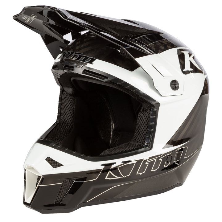 KLIM f3-visor Draft White