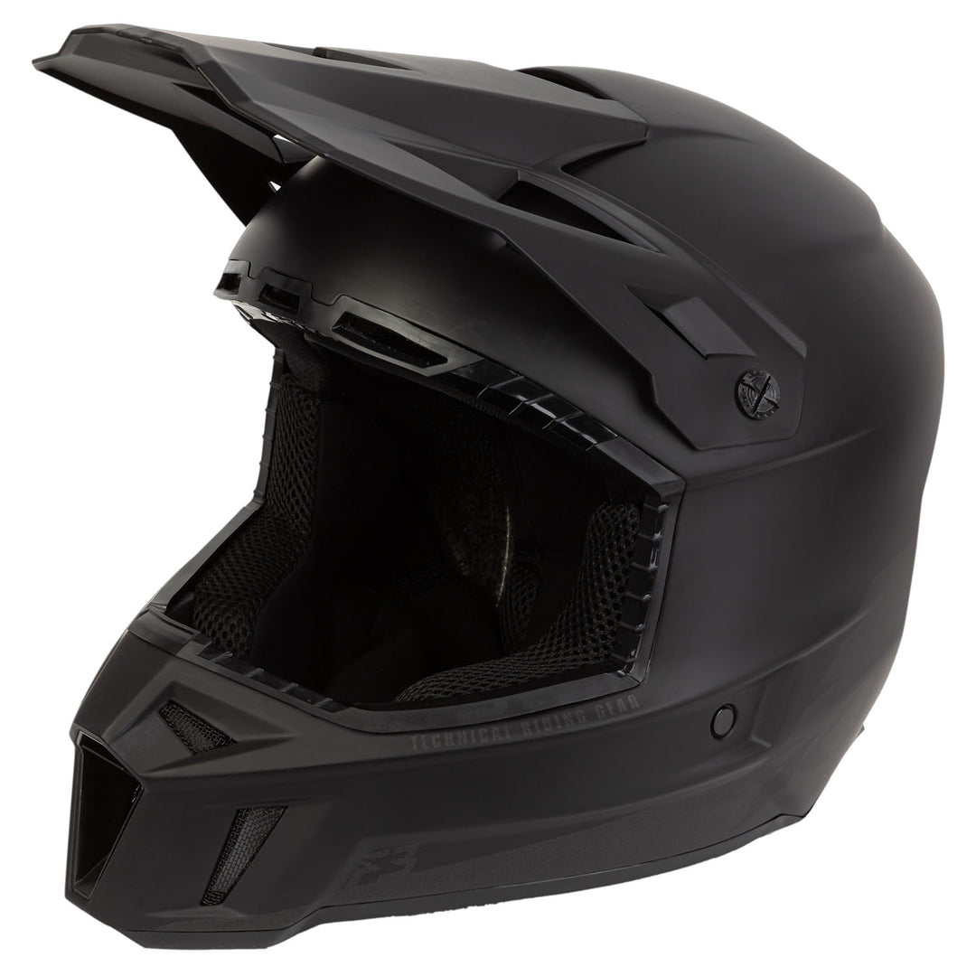 KLIM f3-visor TRG Black