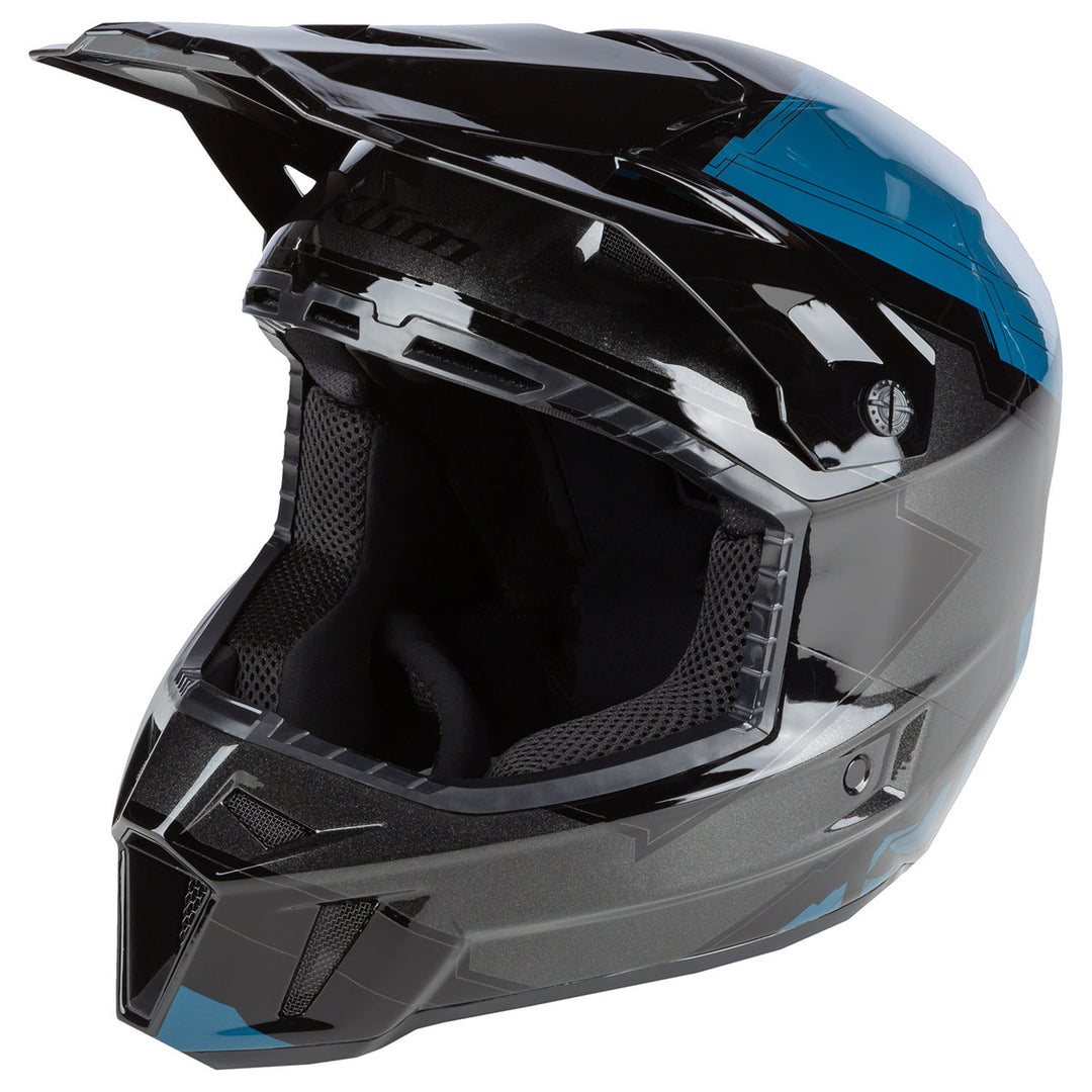 KLIM f3-visor Verge Petrol