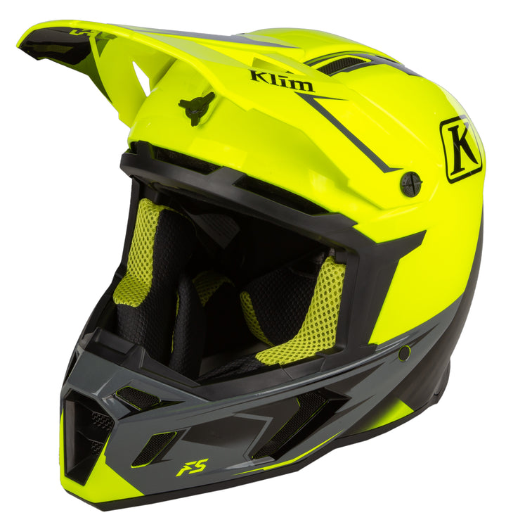 KLIM f5-visor Legion Hi-Vis