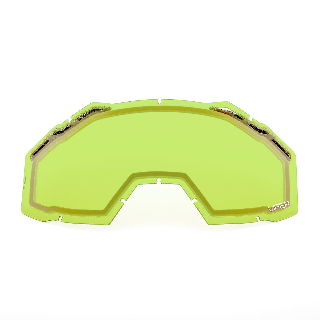 Image of KLIM Viper Replacement DBL Lens Lt Green Tint Color Dbl Lens Lt Green Tint