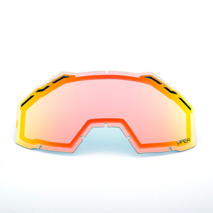 KLIM viper-replacement-dbl-lens Light Smoke Red Mirror