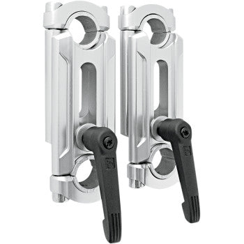 Image of Rox Elite Height-Adjustable Snowmobile Handlebar Riser Rise Amount 4" - 6"