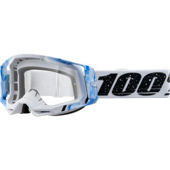 100% Racecraft 2 Goggles — Clear Lens