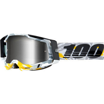100% Racecraft 2 Goggles — Mirrored Lens