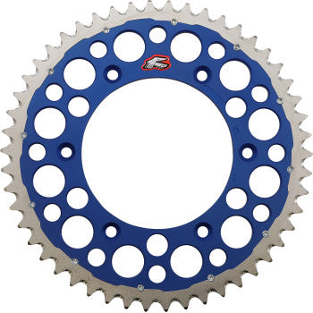 Image of Renthal Twinring™ Rear Sprocket • 50 Tooth Blue Title Default Title