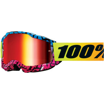 Image of 100% Accuri 2 UTV Goggles Color KB43 Special/Red Mirror