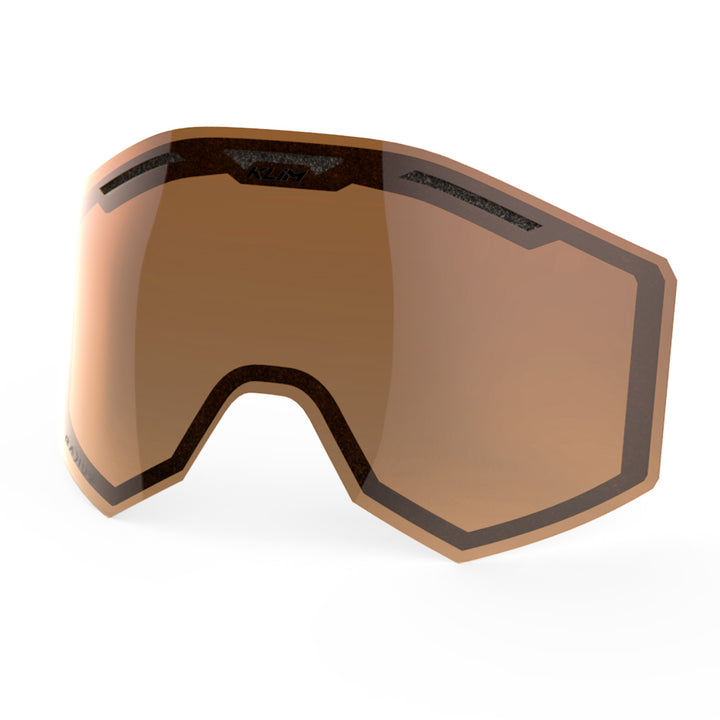 KLIM radius-pro-goggle-dbl-lens Light Brown Polarized