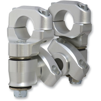 Image of Rox Anti-Vibration 2" Pivot Handlebar Riser - BMW 1200 GS Rise Amount 2"