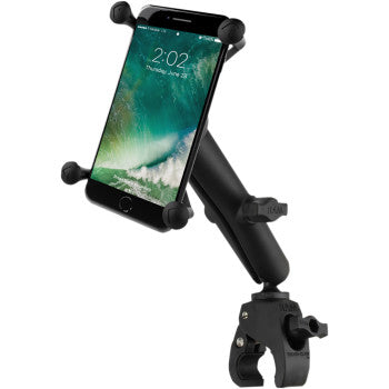 Image of Ram Mounts Small Tough-Claw™ Base with Long Double-Socket Arm and Universal X-Grip® Cradle Title Default Title