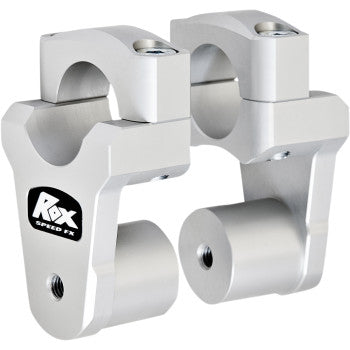 Image of Rox 2" Pivoting Handlebar Riser for 1-1/4" BMW 1200GS Handlebars Rise Amount 2"