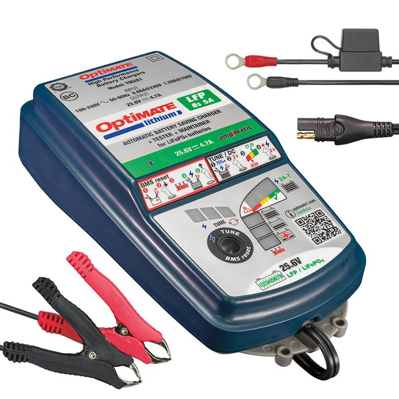 Image of OptiMate TM-281 Lithium Charger 24V Title Default Title