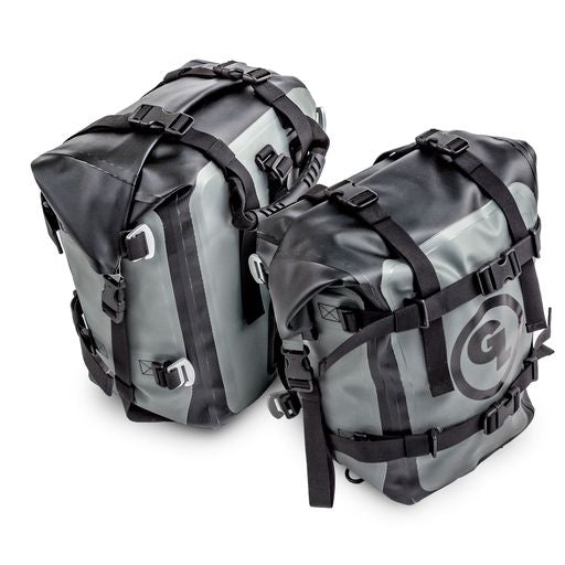 Image of Giant Loop MotoTrekk Panniers Size 50 liters Color Gray/Black