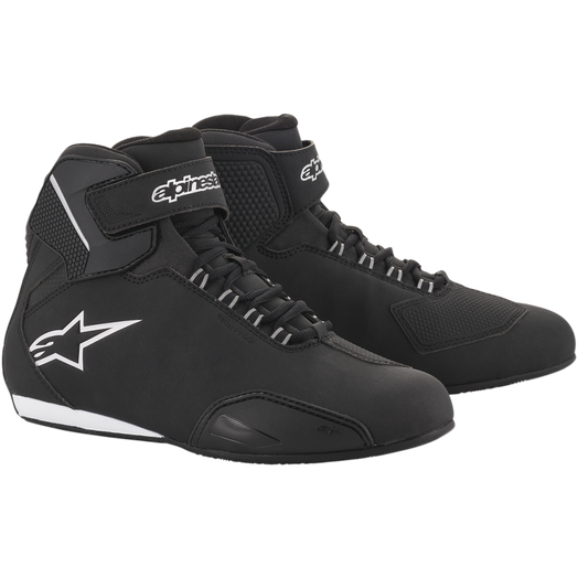 Image of ALPINESTARS STELLA SEKTOR WATERPROOF RIDING SHOE Color Black/Silver Size 5