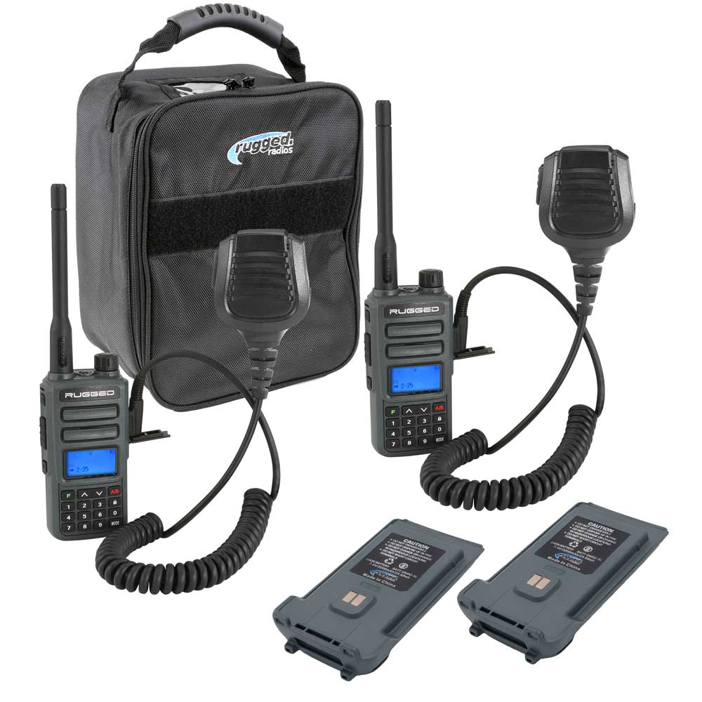 Image of ADVENTURE PACK - Rugged GMR2 GMRS and FRS Hand Held Radios pair Title Default Title