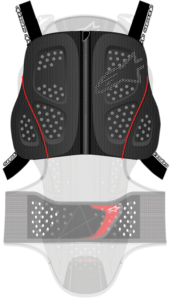 Alpinestars Nucleon KR-C Chest Protector divided lightweight ventilated chest harness for touring and sport motorcycle riding