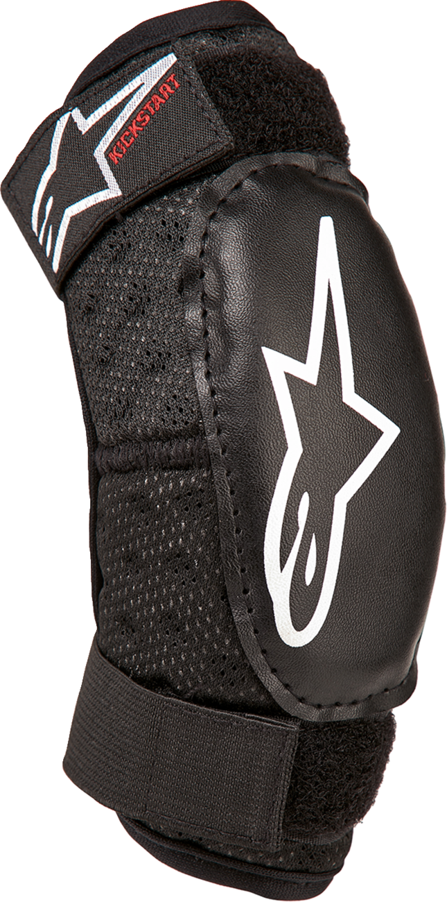 Alpinestars Youth Bionic Action Kickstart Elbow Guards flexible lightweight motocross protection for young riders