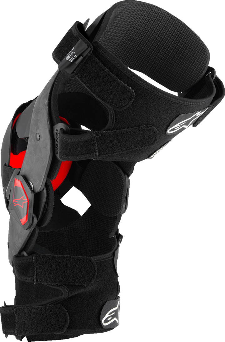 Alpinestars Supertech RK-10 Plasma Knee Braces lightweight carbon fiber off-road motocross knee support armor