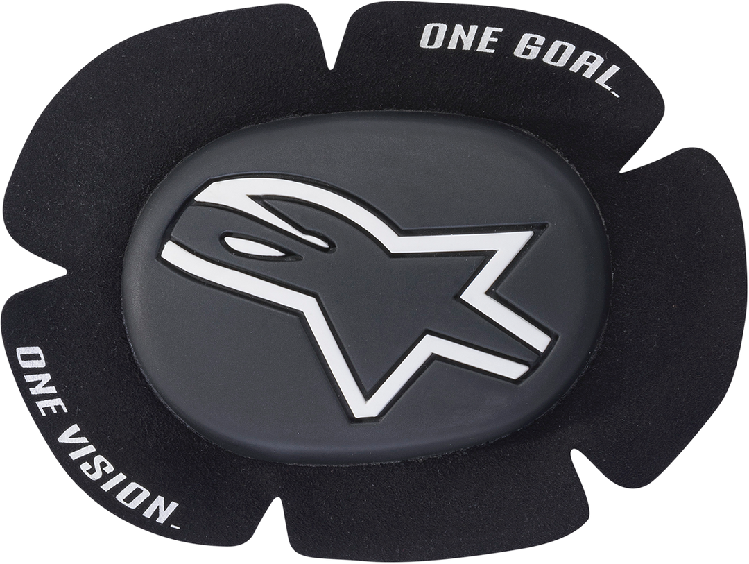 Alpinestars GP Sport Evo Knee Sliders durable PU and TPU compound replacement knee sliders for track riding and racing protection