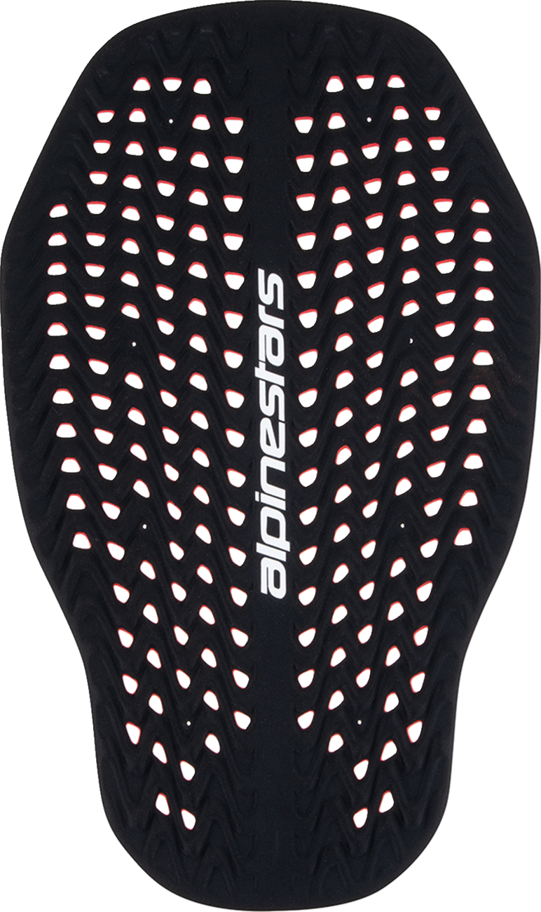 Alpinestars Nucleon Plasma Back Protector Insert lightweight flexible motorcycle back protection armor in red and black