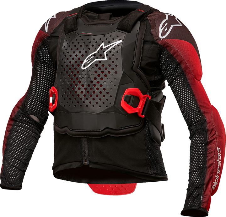 Alpinestars Youth Bionic Tech Jacket ultra-lightweight CE Level 2 certified youth motocross protection jacket with detachable chest and back armor for off-road riding