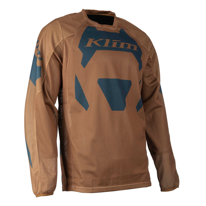KLIM Mojave Jersey in Quest Golden Brown - Petrol fifth image