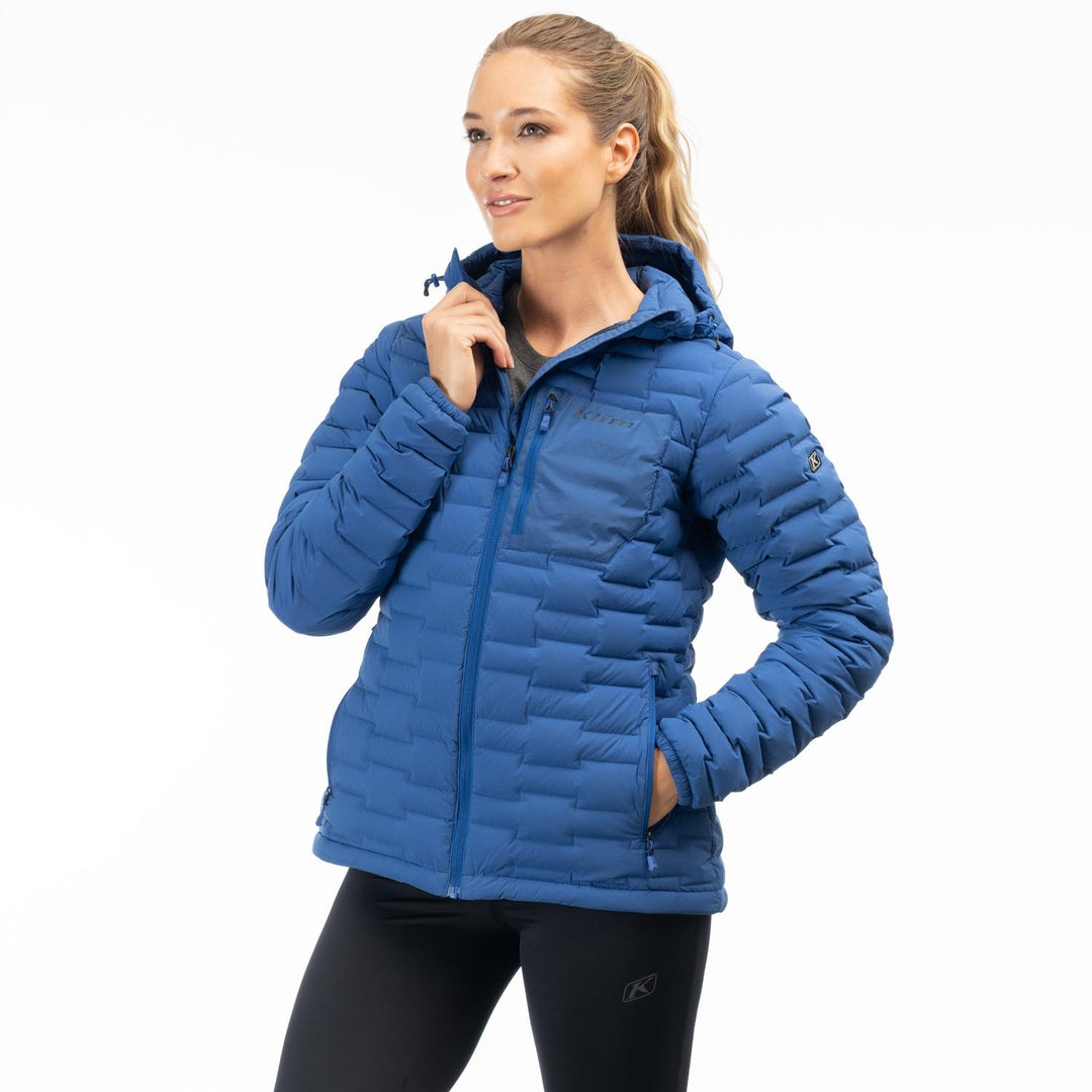 Luna Stretch Down Hooded Jacket