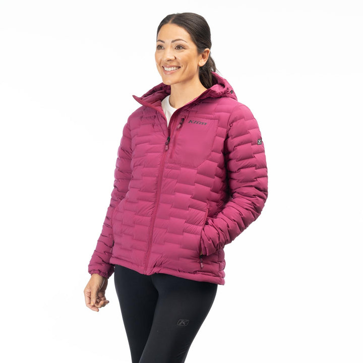 Luna Stretch Down Hooded Jacket