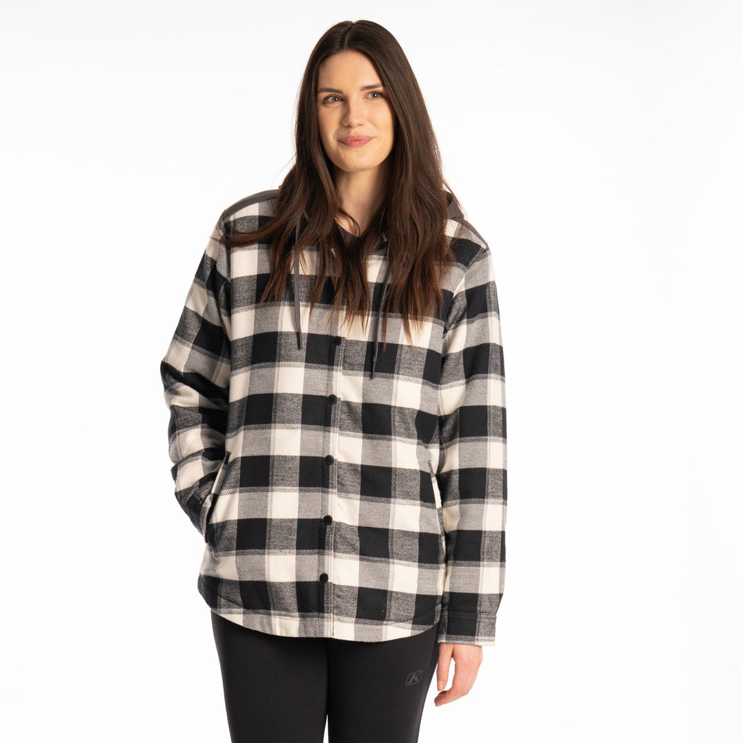 Big Sky Fleece Lined Flannel Hoodie