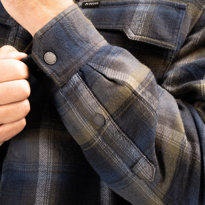 KLIM Bridger-Fleece-Lined-Flannel-Shirt - Position 6