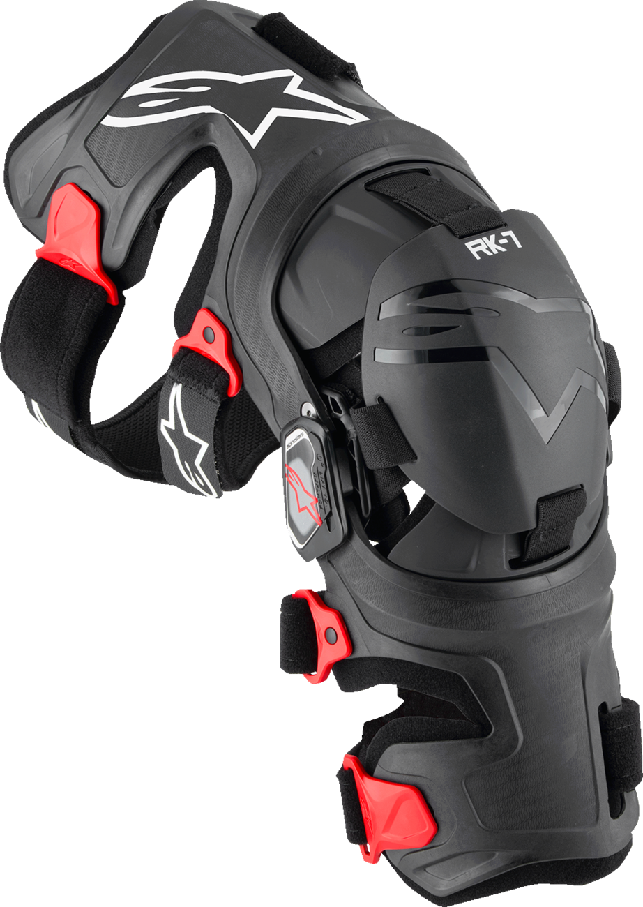 Alpinestars RK-7 Plasma Knee Braces slim lightweight off-road knee support protectors for adventure riding