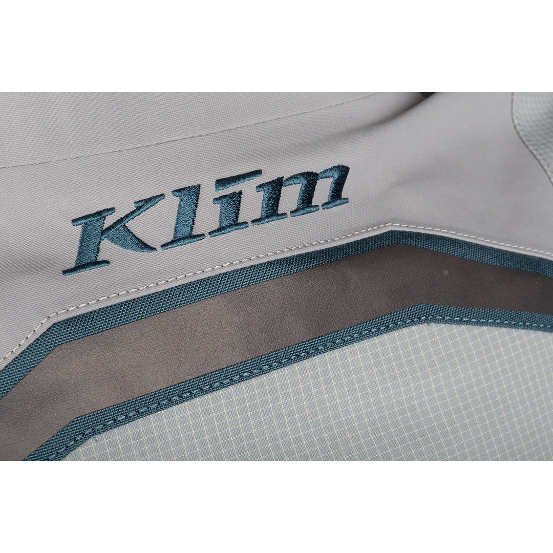 KLIM Badlands Pro A Jacket in Monument Gray - Petrol, tenth image