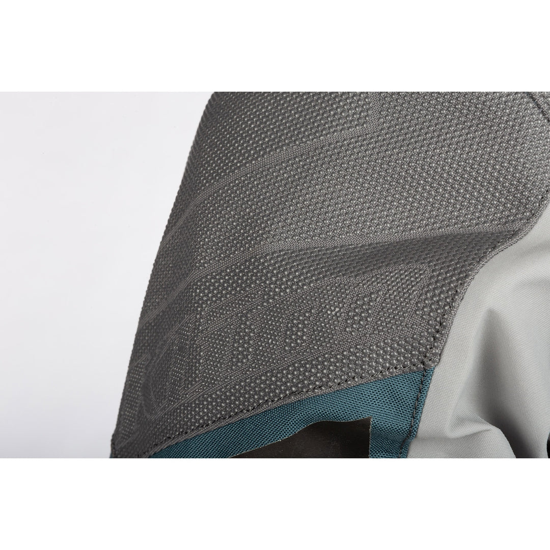 KLIM Badlands Pro A Jacket in Monument Gray - Petrol eleventh image