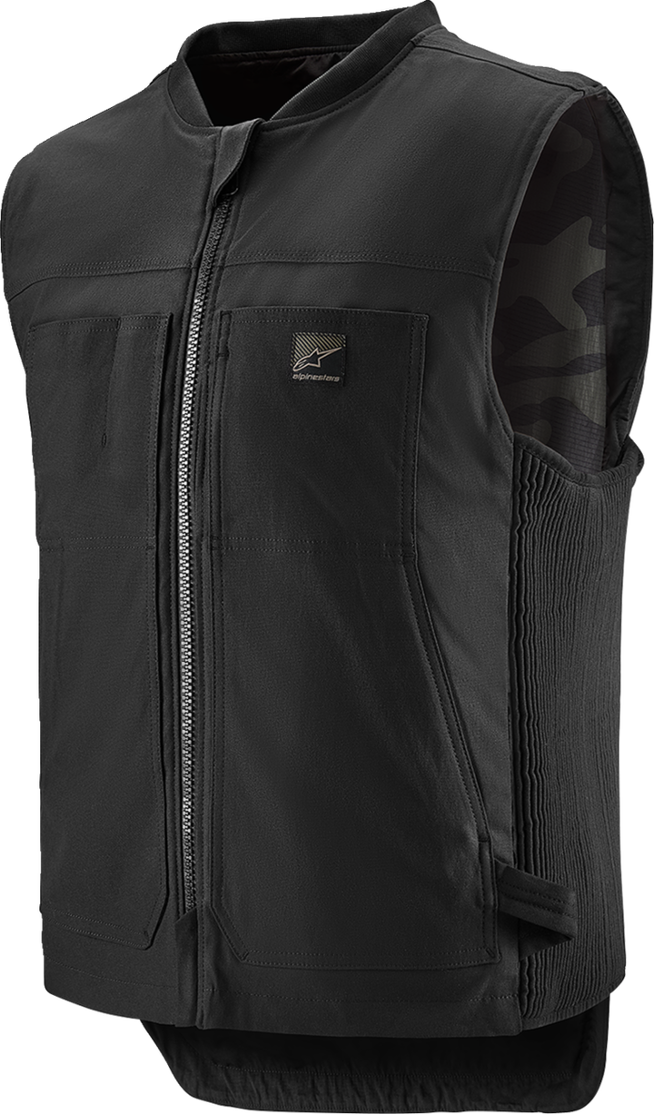 Alpinestars Tech-Air 3 v2 Canvas Vest autonomous AI-driven active motorcycle airbag vest for riding safety and crash protection