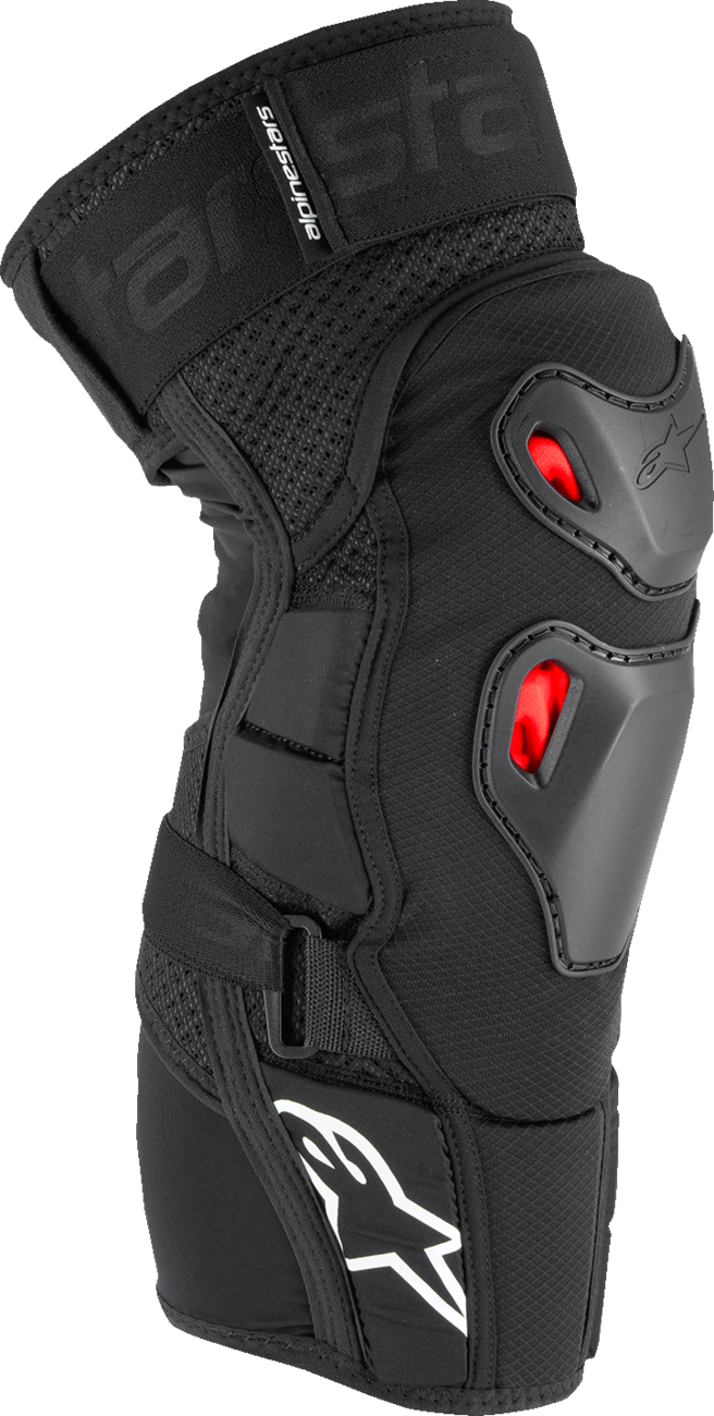 Alpinestars Bionic Pro Plasma Knee Protectors CE Level 2 certified impact protection and abrasion-resistant guards for off-road riding