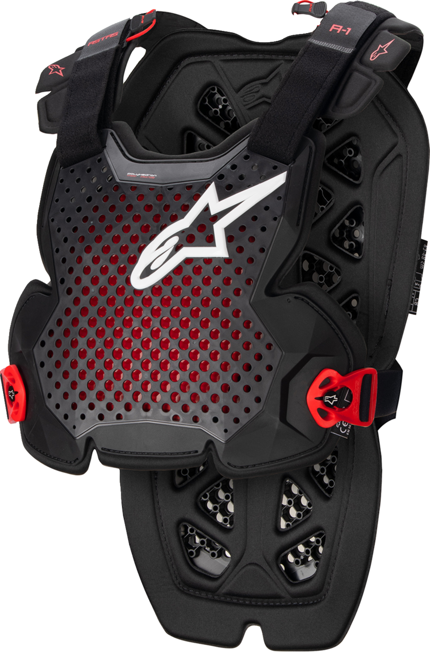 Alpinestars A-1 Pro Chest Guard ultra-lightweight ventilated motocross chest and back protector armor for off-road riding