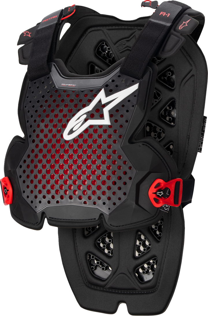 Alpinestars A-1 Pro Chest Guard ultra-lightweight ventilated motocross chest and back protector armor for off-road riding