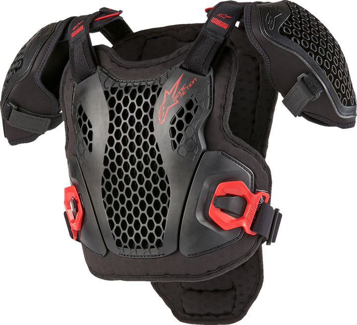 Alpinestars Youth Bionic Action Guard ultra-lightweight ventilated Level 1 CE-certified youth motocross chest and back protector armor for off-road riding