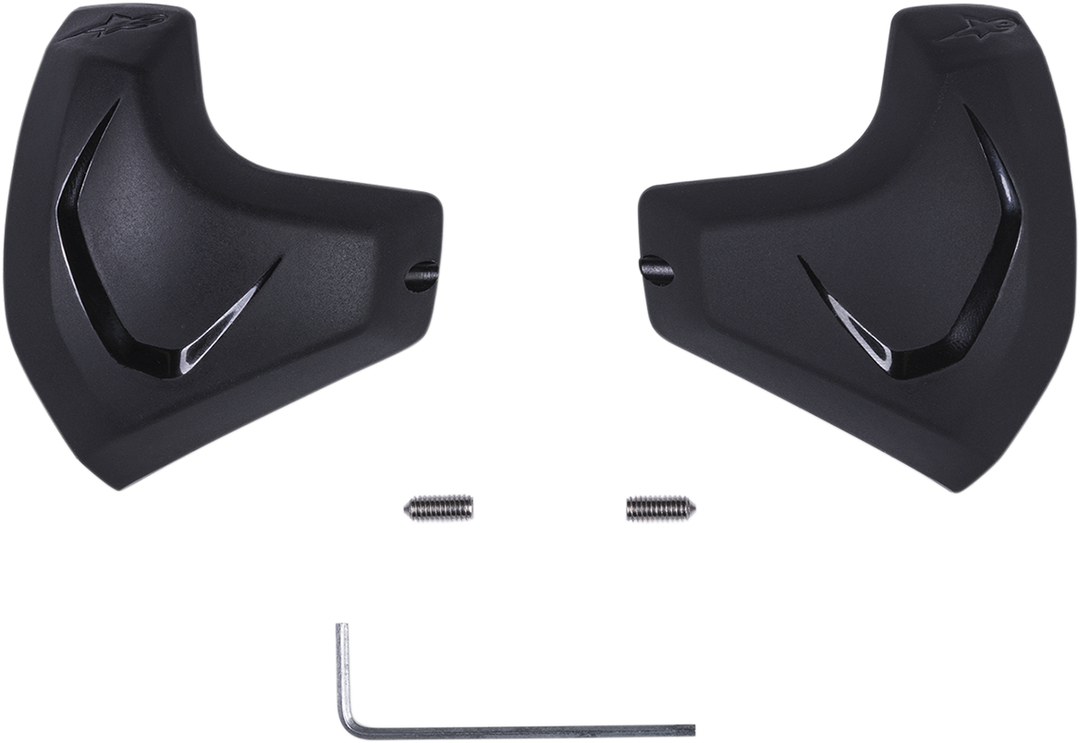 Alpinestars Elbow Sliders durable polyurethane track sliders for cornering performance and protection