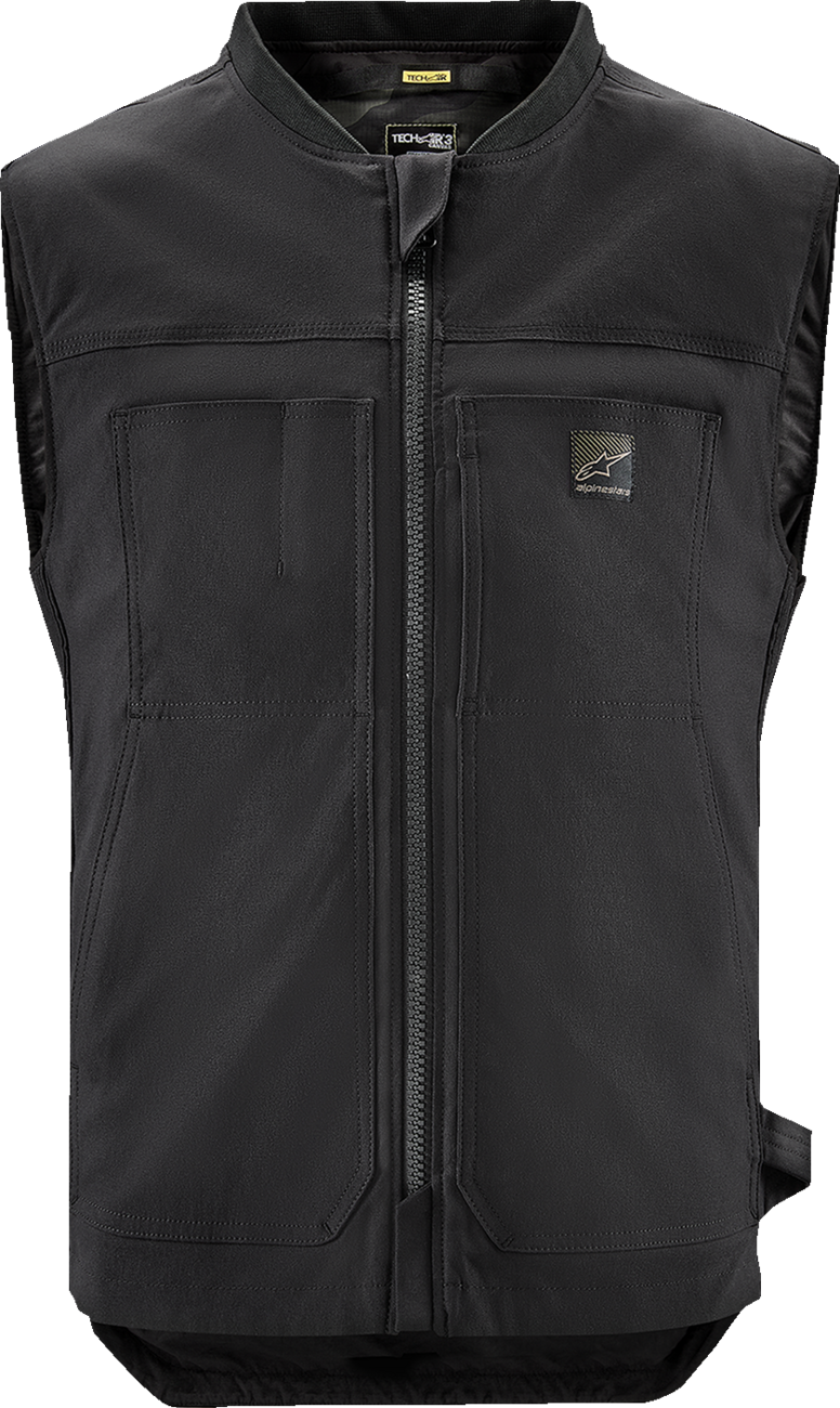 Alpinestars Tech-Air 3 V2 Canvas Vest fully autonomous motorcycle airbag vest with AI crash detection for road riding