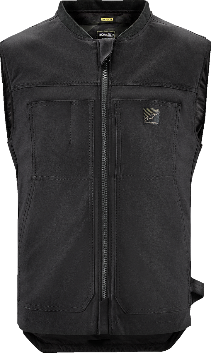 Alpinestars Tech-Air 3 V2 Canvas Vest fully autonomous motorcycle airbag vest with AI crash detection for road riding