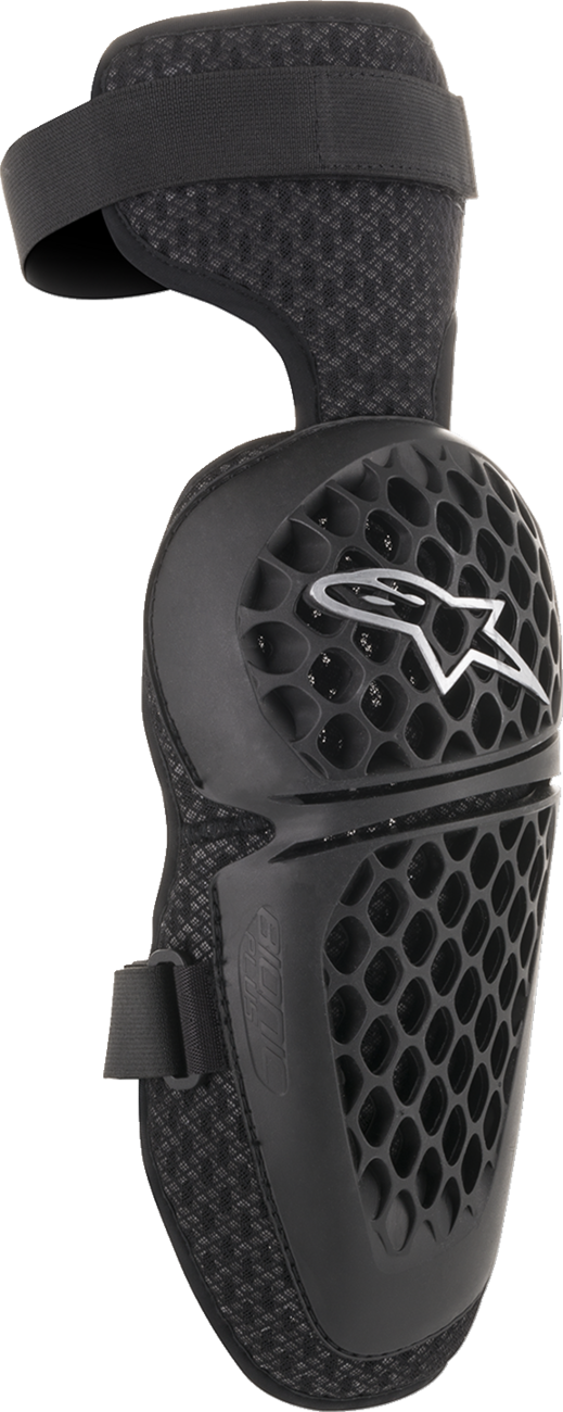 Alpinestars Youth Bionic Plus Knee Protectors ergonomically profiled youth motocross and off-road knee guards with advanced impact absorption armor for track and trail riding